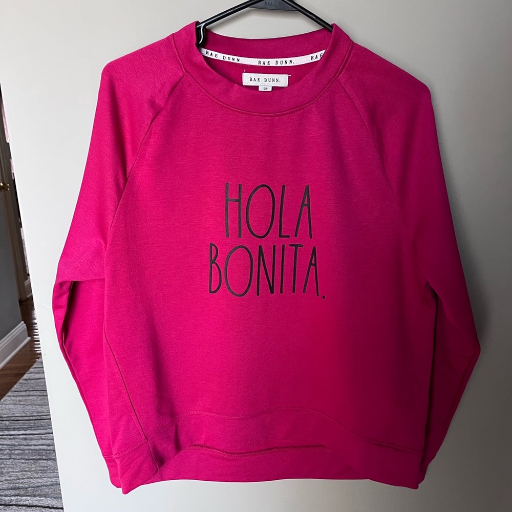 💗RAE DUNN Pink Sweater 💗